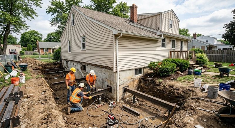 Foundation Repair in Foxboro, MA