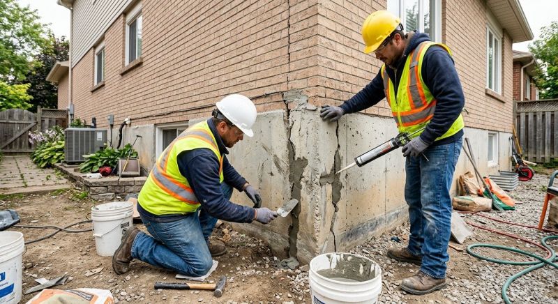 Building Foundation Repair in East Taunton, MA