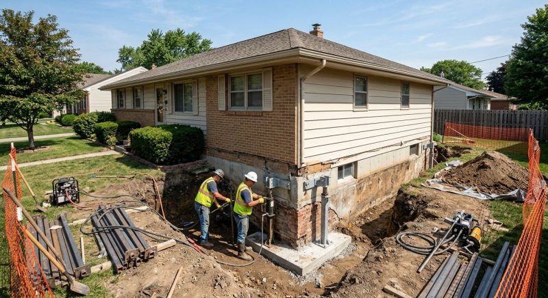 Building Foundation Repair in Millis, MA