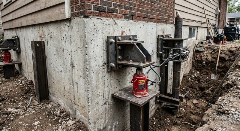 Concrete Foundation Leveling in Sherborn, MA