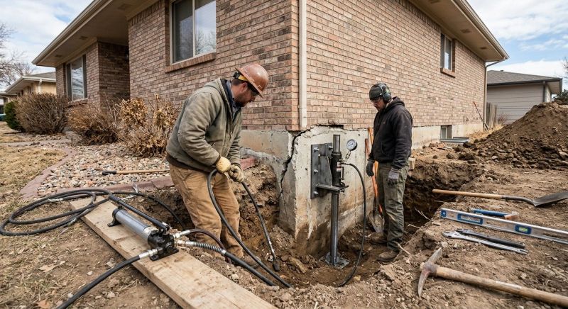 Concrete Foundation Repair in East Walpole, MA