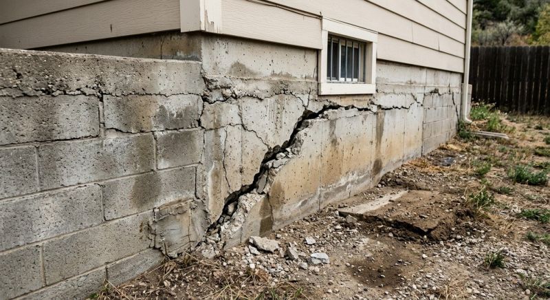 Cracked Foundation Repair in East Weymouth, MA