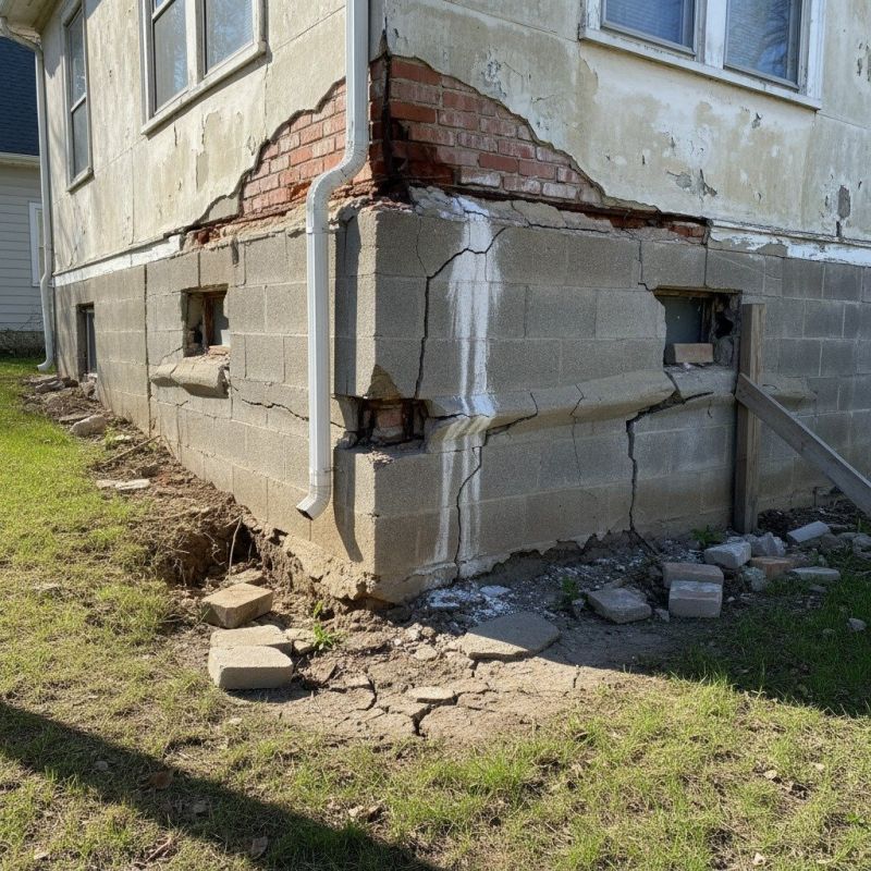 Cracked Foundation Repair in Providence, RI