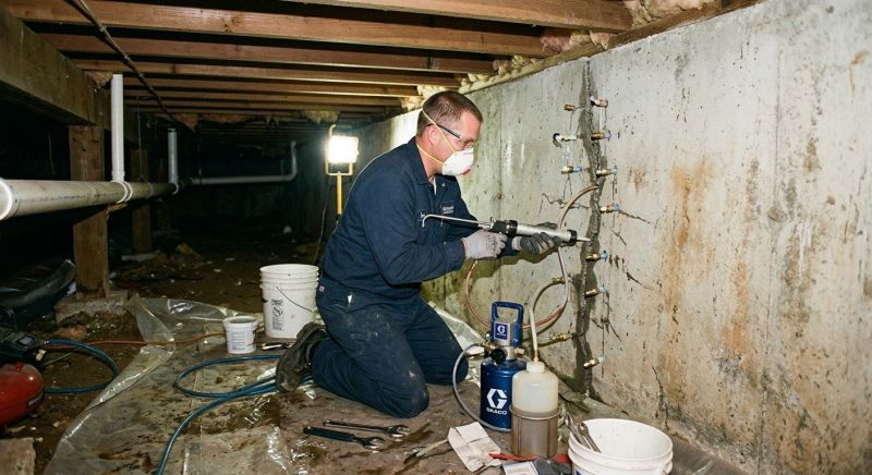 Crawlspace Foundation Repair in Attleboro Falls, MA