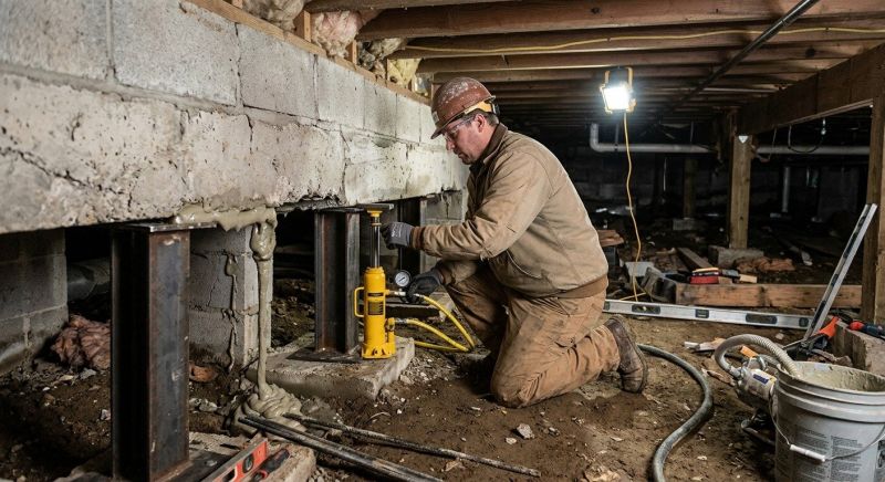 Crawlspace Foundation Repair in East Taunton, MA