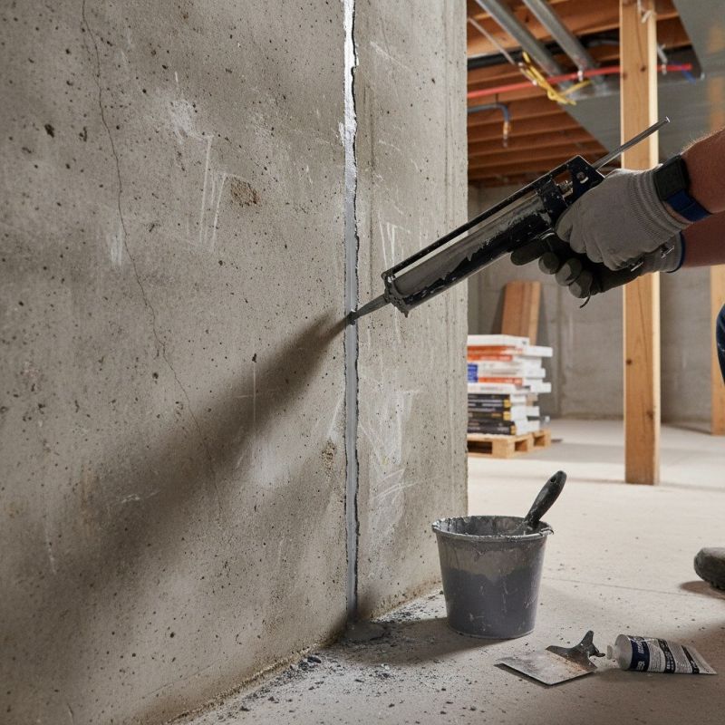 Foundation Crack Repair in Warren, RI