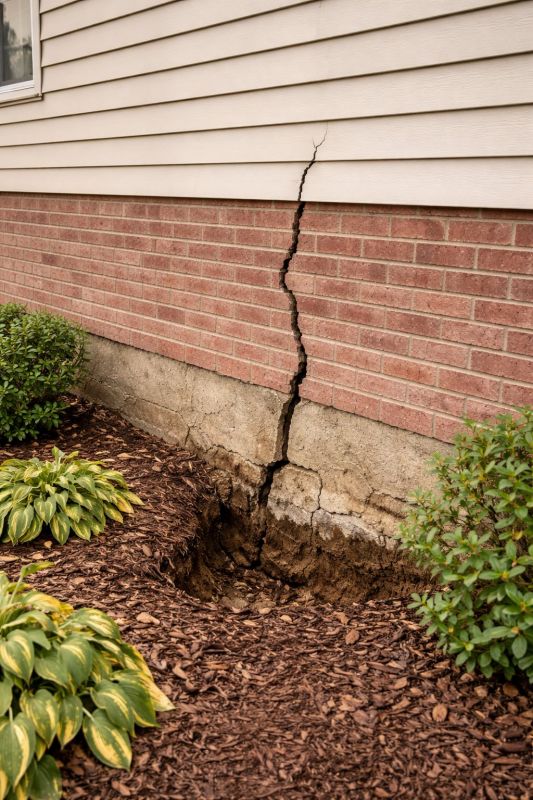 Foundation Crack Repair in Warren, RI