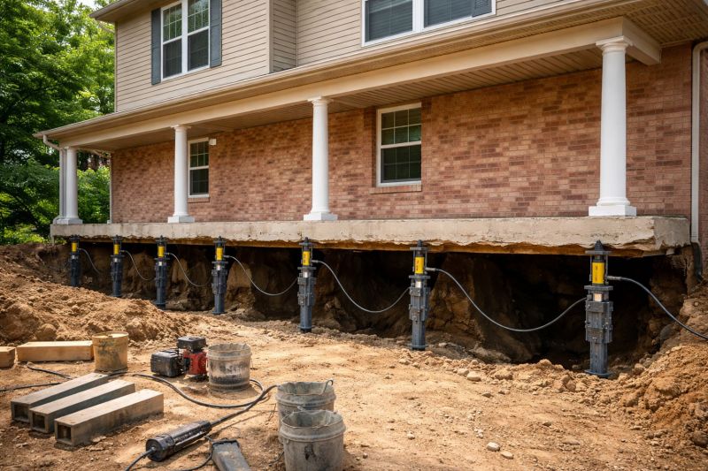 Foundation Jacking in Bridgewater, MA