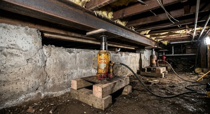 Foundation Jacking in Grafton, MA