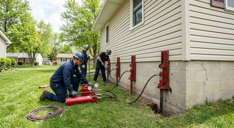 Foundation Jacking in Lakeville, MA