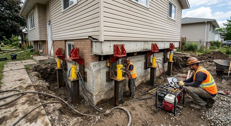 Foundation Lifting in Boston, MA