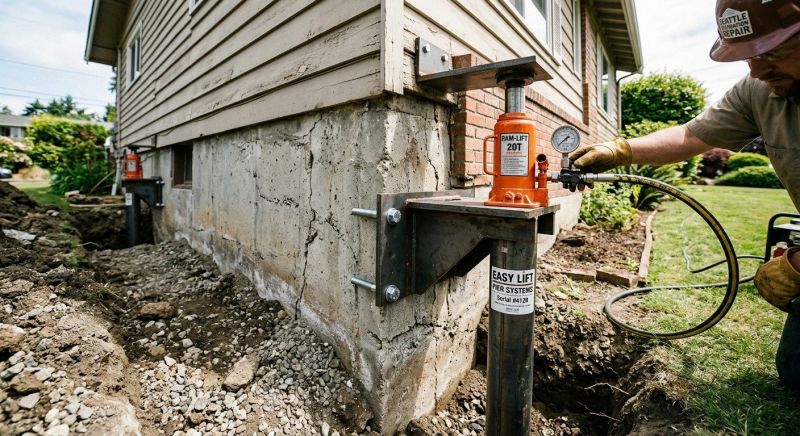 Foundation Lifting in Somerset, MA