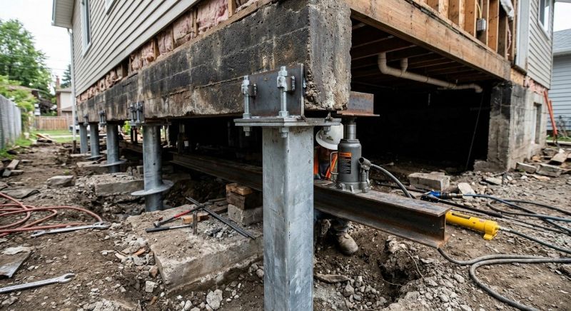 Foundation Raising in West Bridgewater, MA