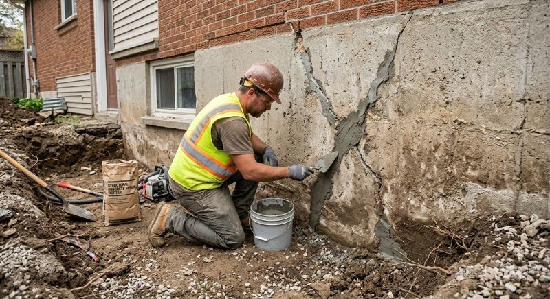 Foundation Repair in Fall River, MA