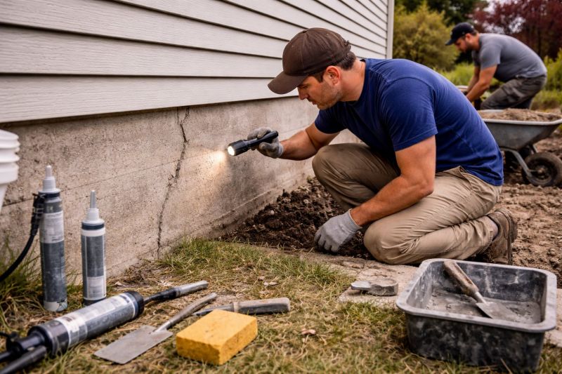 Foundation Repair in Hingham, MA