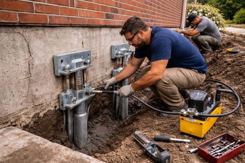 Foundation Repair in Milton, MA