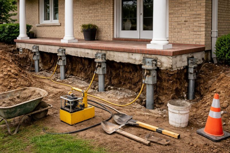 Foundation Stabilizing in Natick, MA