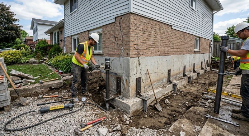 Foundation Stabilizing in Watertown, MA