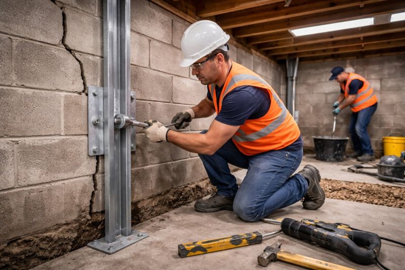 Foundation Structural Repair in Newton Center, MA
