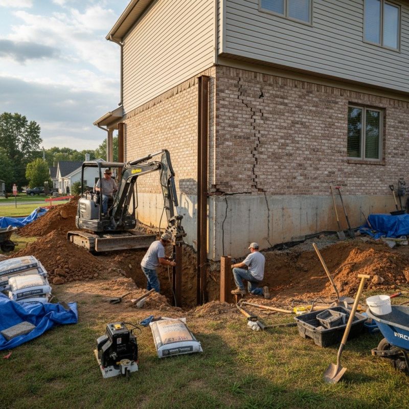 Foundation Structural Repair in Warren, RI