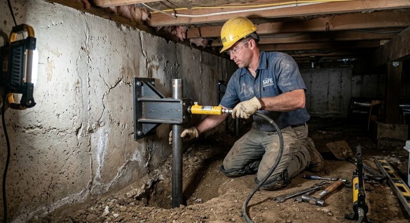 Home Foundation Leveling in Hanover, MA