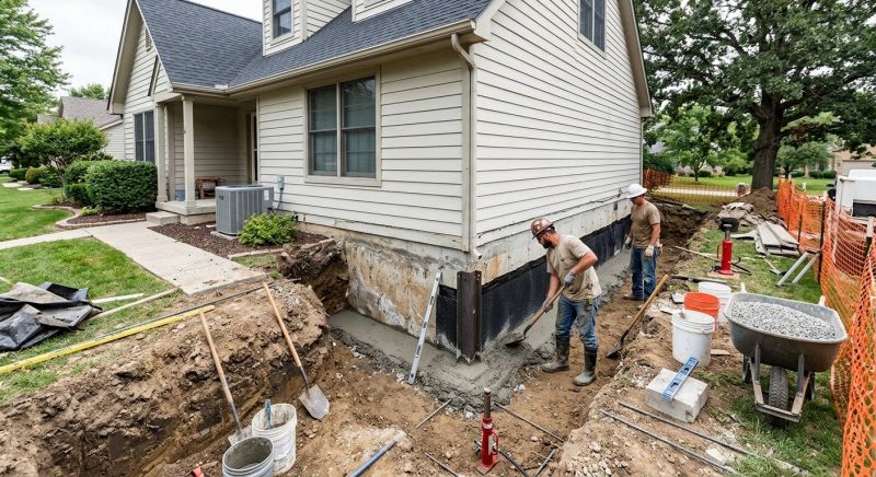Home Foundation Repair in East Walpole, MA