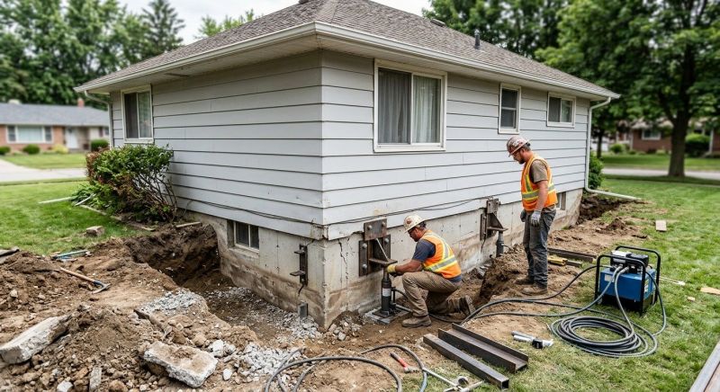 Home Foundation Repair in East Walpole, MA
