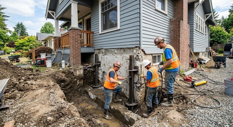 Home Foundation Repair in East Walpole, MA