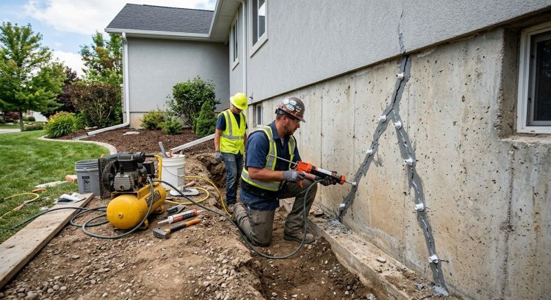 Home Foundation Repair in East Walpole, MA