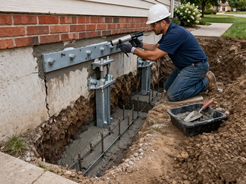 Home Foundation Repair in Hanson, MA