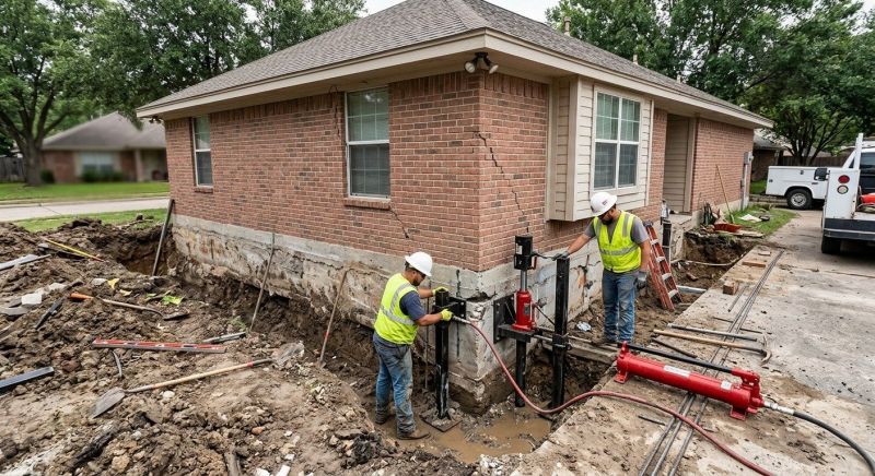 House Foundation Repair in Cambridge, MA