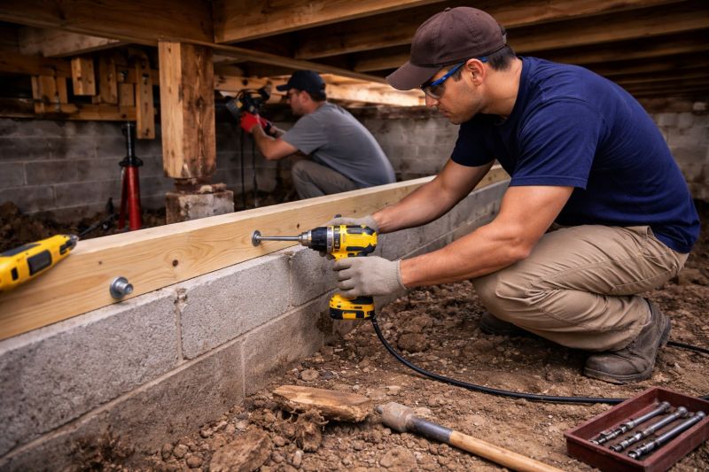 House Foundation Repair in North Attleboro, MA