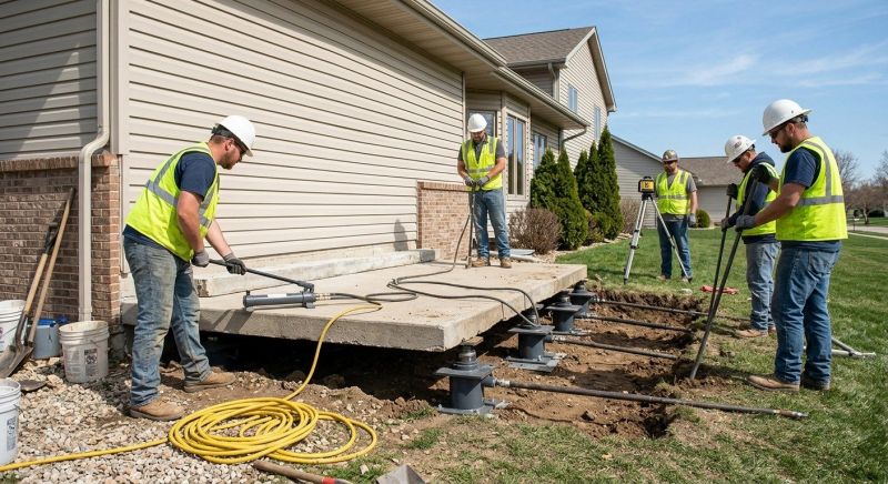 Settling Foundation Service in Berkley, MA