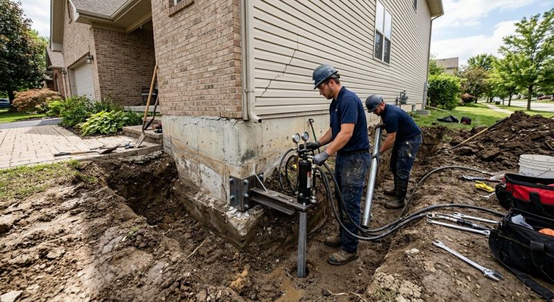 Settling Foundation Service in Braintree, MA