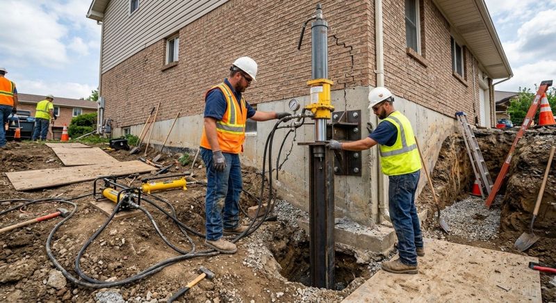 Settling Foundation Service in Bristol County, MA