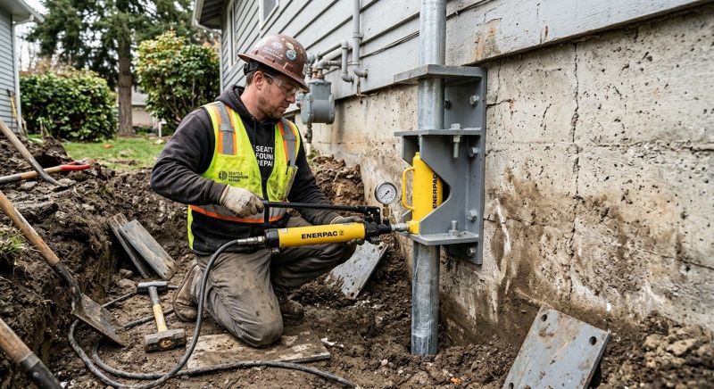 Settling Foundation Service in Grafton, MA
