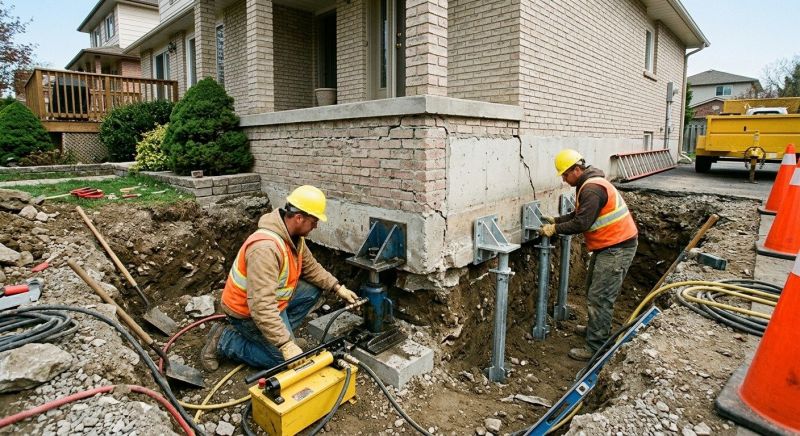 Structural Foundation Repair in Charlestown, MA