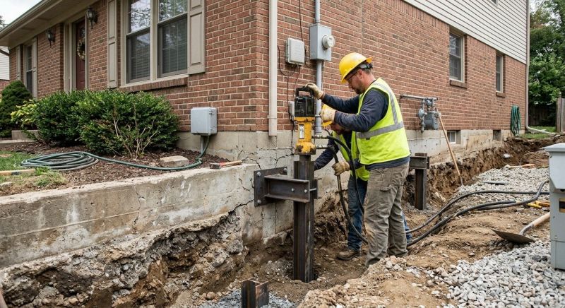Structural Foundation Repair in Westborough, MA