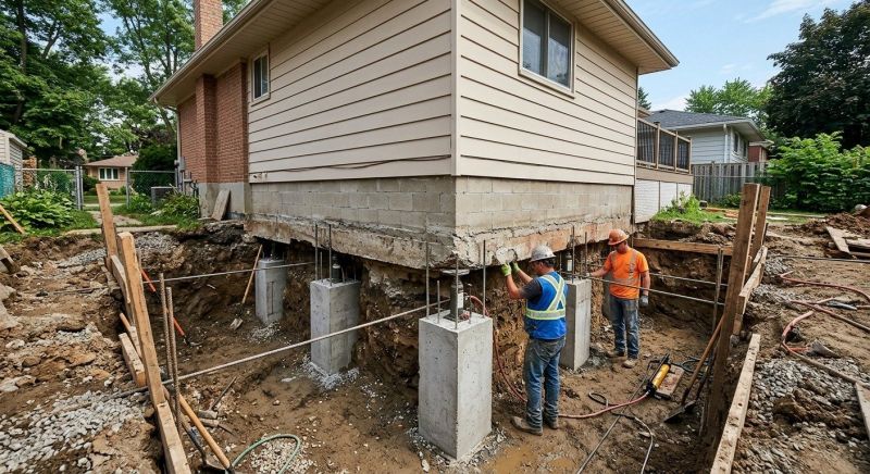 Underpinning Service in Foxboro, MA